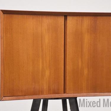 Teak Wall Unit Cabinet by Poul Cadovious 