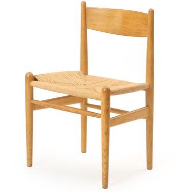 Oak and Papercord Chairs
