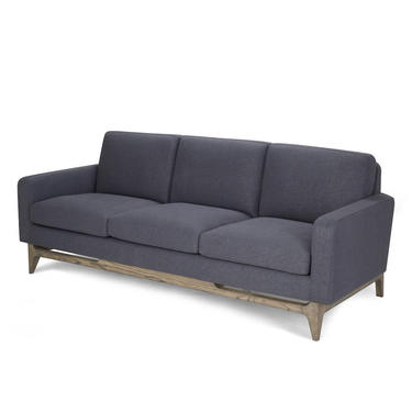 Mid Century Sofa 3 Seater / upholstered sofas, Wood frame sofa, Mid Century sofa -Ekais HO Line 