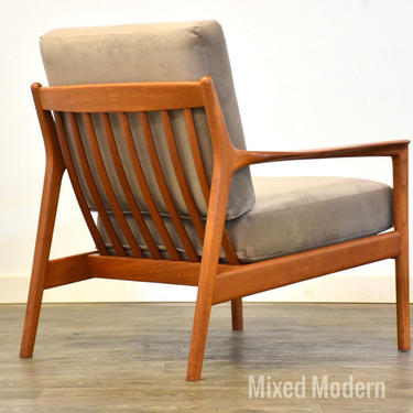 Folks Ohlsson for Dux Teak Lounge Chair 