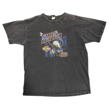(XL) Vintage Harley Davidson Eagle Loud and Proud T-Shirt 121921 SO