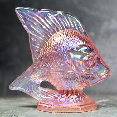 Fenton Art Glass Sunfish - Carnival Glass - Angel Fish - Fenton Carnival Glass - Opalescent | FREE SHIPPING 