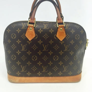 Louis Vuitton Brown Leather Guaranteed Authentic Doctor's Bag