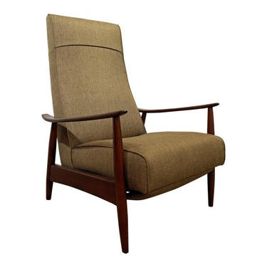 Mid-Century Danish Modern Milo Baughman Thayer Coggin Recliner Lounge Chair 