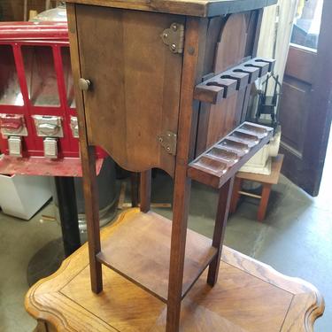Vintage Pipe Table/Cabinet
