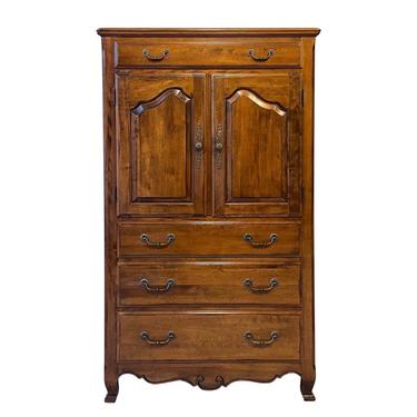Ethan Allen Country French Gentleman’s Armoire 