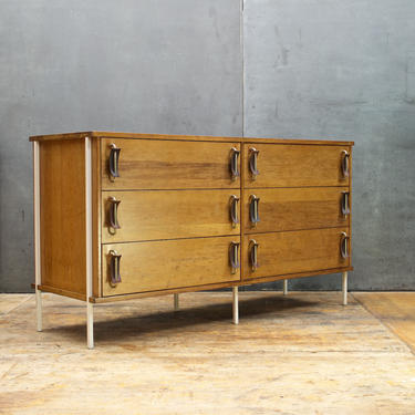 Ladislav Sutnar Knoll + Drake Collaboration Rare 6 Drawer Dresser Vintage Mid-Century Modern 