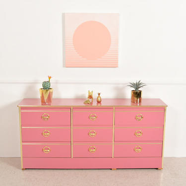 1980s Pink Dresser 