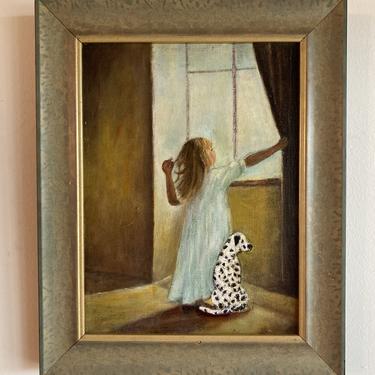 Girl by the Window Oil Painting