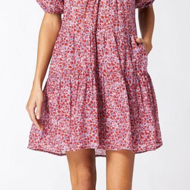 Dolly Dress - Red Blossom
