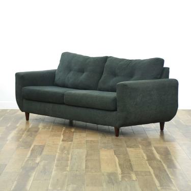 Mid Century Modern Style Tufted Back Sofa 