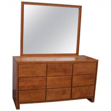 Modernmates Birch Dresser with Mirror by Leslie Diamond for Conant Ball