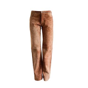 Jean Paul Gaultier Brown Leather Pants