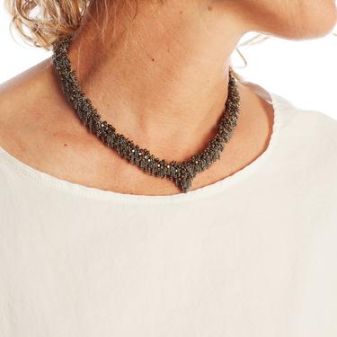 JEAN-FRANCOIS MIMILLA  Chain and Glass Bead Necklace