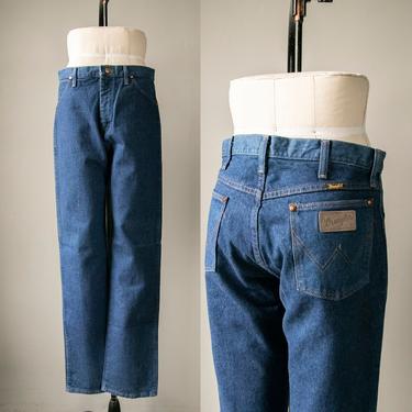 1990s Wrangler Jeans Cotton Denim 33&quot; x 34.5&quot; by dejavintageboutique