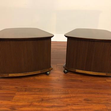 Lane First Edition End Tables Pair 