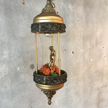 Vintage Mineral Oil Rain Lamp