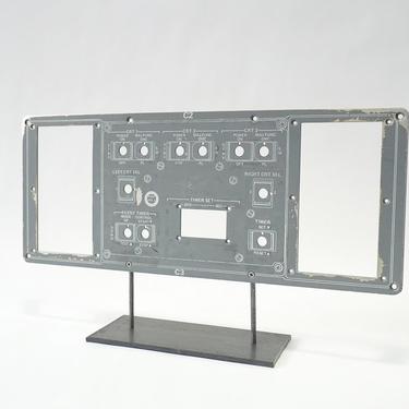 Original NASA Space Shuttle Simulator Control Panel C2