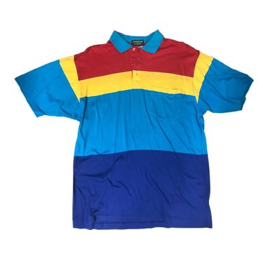 (L) Invitational Colorful Polo Shirt 071421 LM