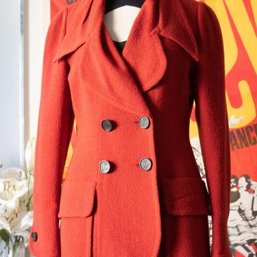 Karl Lagerfeld Burnt Orange wool jacket