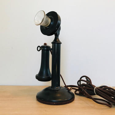 Vintage Western Electric Candlestick Phone 