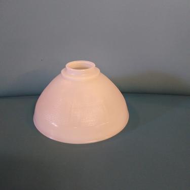 Vintage Milk Glass Light Shade 10" diameter