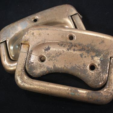 Dead Stock Vintage Copper Casket Handle 