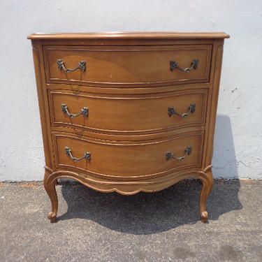 Drexel Touraine French Provincial Bombe Chest Neoclassical Custom Furniture Dresser Console Bedroom Shabby Chic Wood CUSTOM PAINT AVAIL by DejaVuDecors