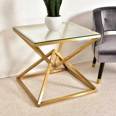 Occasional Brass Cocktail Table 