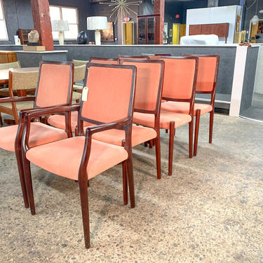 Niels mØller rosewood dining chairs