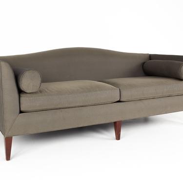 Barbara Barry for Baker Grey 2 Seat Sofa Daybed 