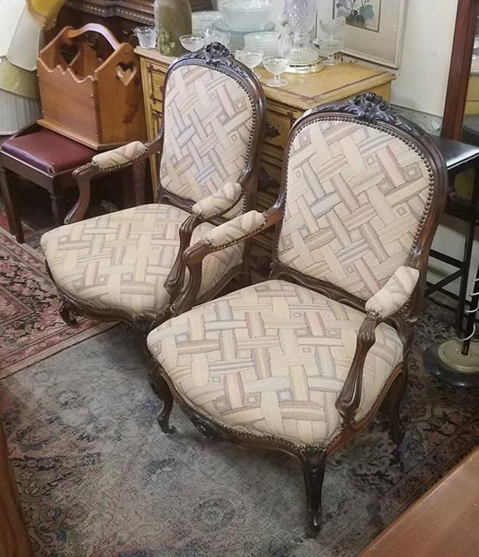 SOLD.                   Victorian Chairs