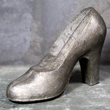 Small Metal High Heel Paperweight - Cast Iron? - Over 1 Pound - Paperweight or Door Stop  | FREE SHIPPING 
