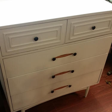 5 Drawer Modern Painted White Dresser by TheMarketHouse