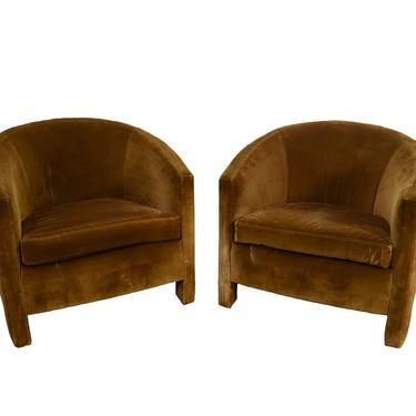 Lounge Chairs Tub Chairs Pair Founders Furniture Mid Century Modern 