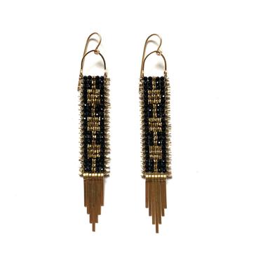 The Golden Path Spinel Tapestry Earrings