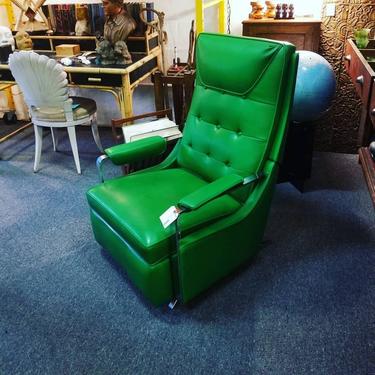 MCM green recliner. $1200