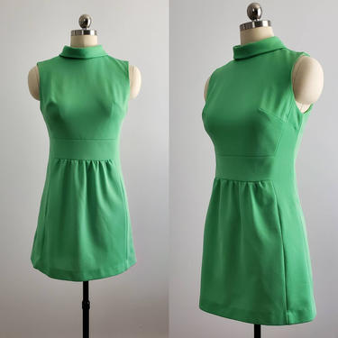 1970s GoGo Dress 70's Mod Dress 70s Women's Vintage Size Small 