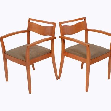 Knoll Studio JR Chair Joseph and Linda Ricchio Pair of Chairs Dining Chairs Mid Century Modern 