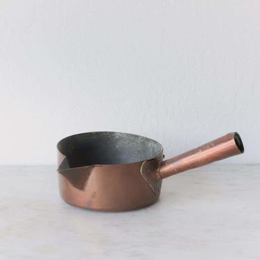 Copper Pot with Spout