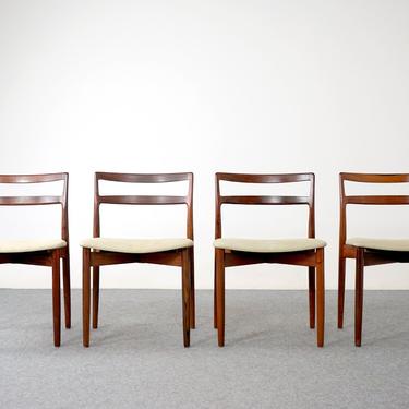 4 Rosewood &quot;Model 61&quot; Dining Chairs, by Harry Ostergaard - (320-035) 
