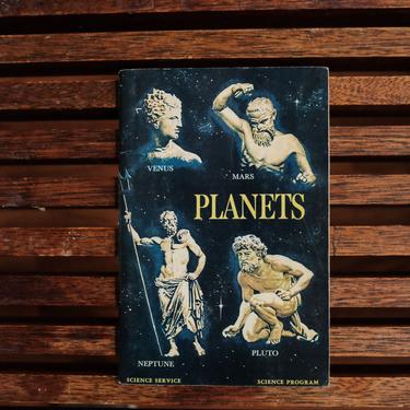 Science book - Planets and Astronomy  1968 
