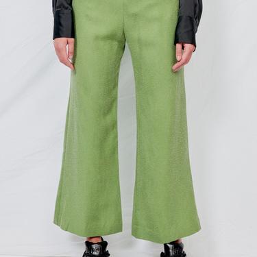 Green Overdyed Highwaist Pant