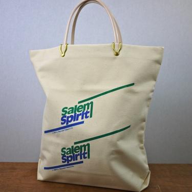 Vintage Salem Spirt Canvas Tote Bag 