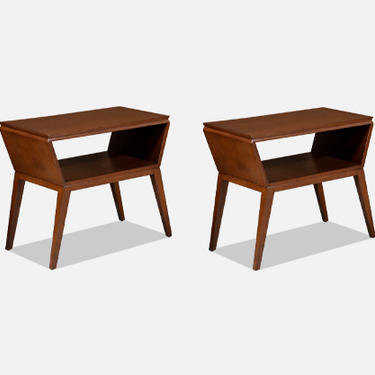 Mid-Century Modern Two-Tier Side Tables by Westwood for Moderns 