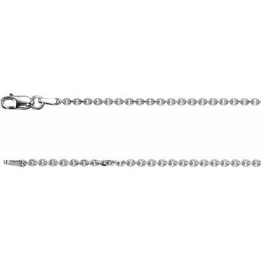 STERLING SILVER 1.6MM DC CABLE CHAIN