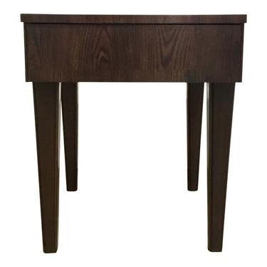 Thomas O’Brien for Hickory Chair Dark Walnut Wood Finished Accent Table