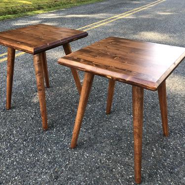 Mid Century Modern End Table  IN STOCK 