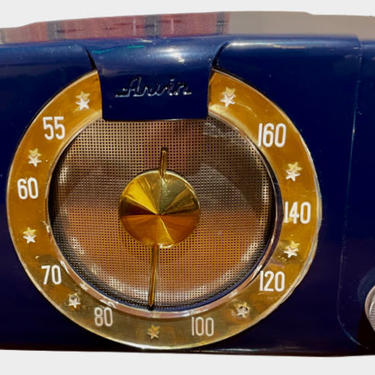 Arvin Radio Model 451-TL 1950's Blue Enamel