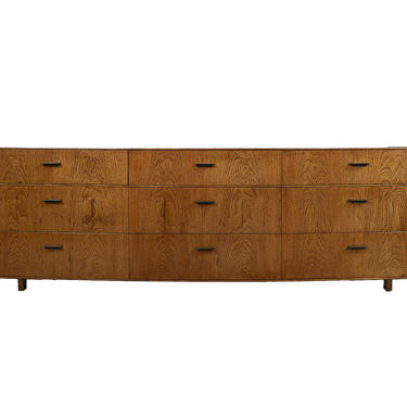 Walnut Credenza Long Dresser 9 Drawer Chest Milo Baughman Founders Furniture Mid Century Modern 